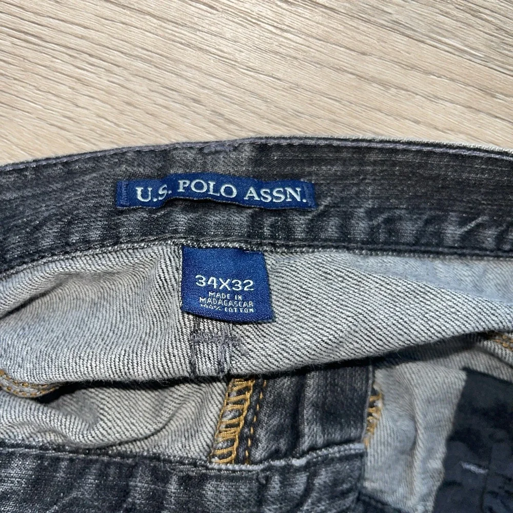 U.S. Polo Assn. Dark BLue Jeans Big Pony Y2K Street Men's Size 34 x 32 Cowboy